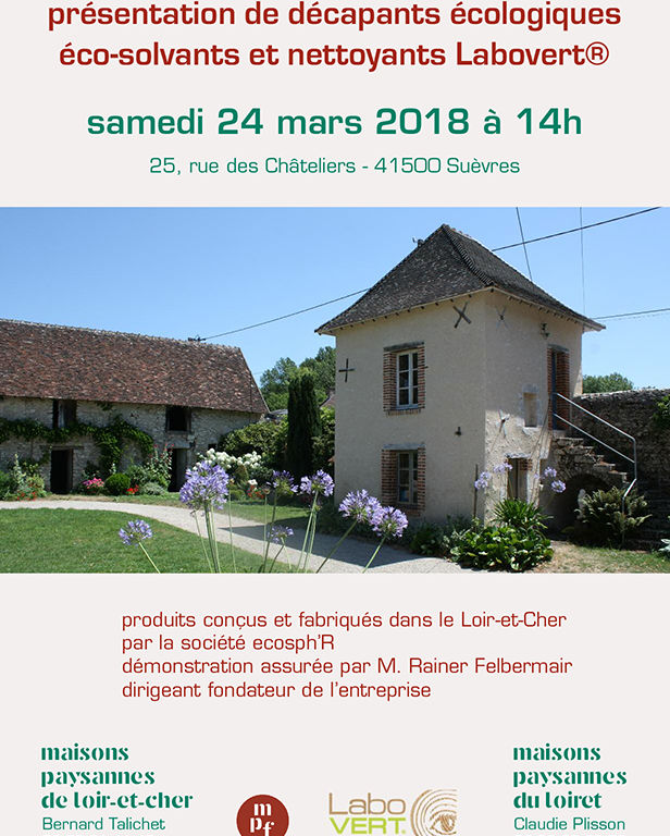 Thumbnail of the "Présentation des produits Labovert à Maisons Paysannes de France" article