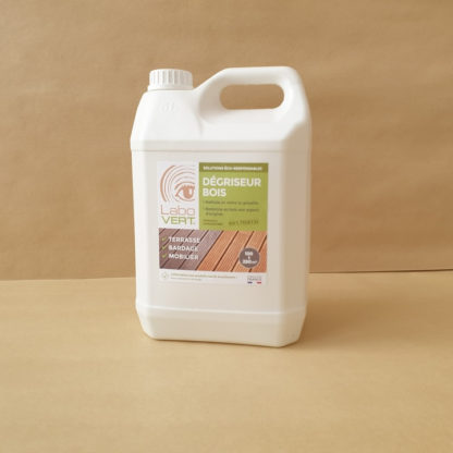 bidon 5 litres dégriseur bois